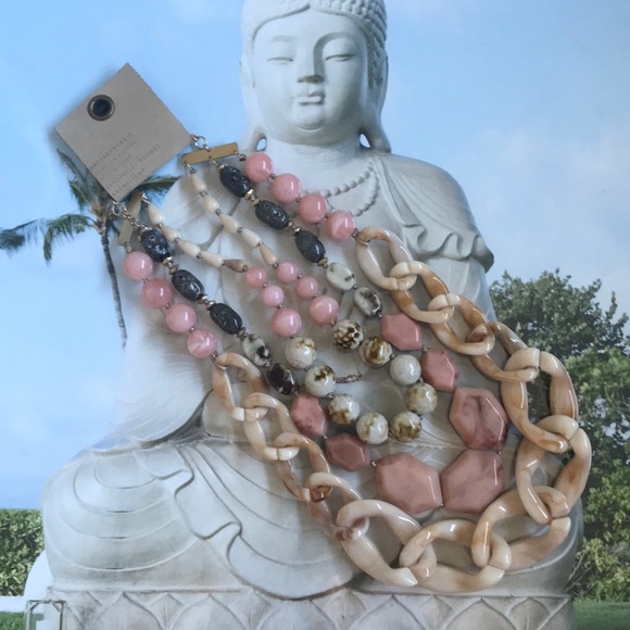 Anthropologie Jewelry - Tiered Beach Necklace by Anthropologie